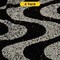 Sequins Velvet Fabric Wave Design 60" Wide Multiple Colors 90% Polyester 10% Spandex